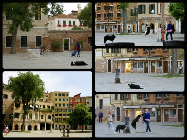 Playing ball in the old Jewish Ghetto